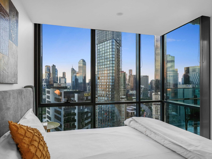 Room 2, Stunning 2-bed Apartment With City Views, Melbourne