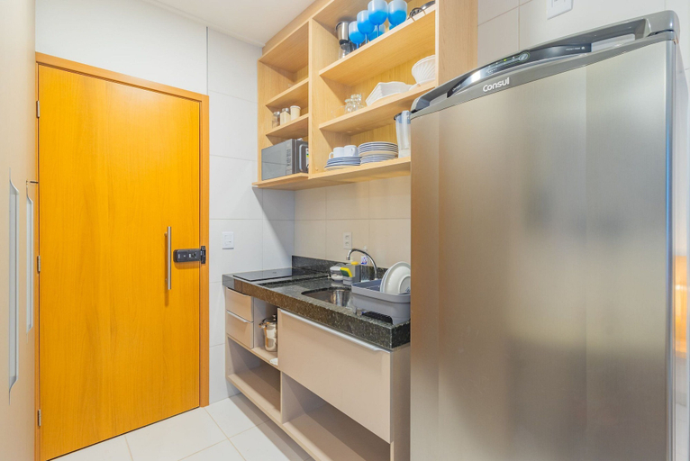 Private kitchen 3, Makia Beach #a310 - Flat With Balcony by Carpediem, Ipojuca