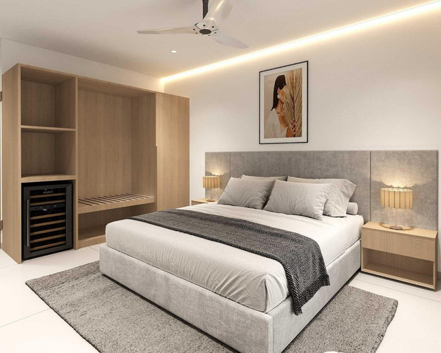 Room 2, Palette Orient Greenz Pench by Checkin, Seoni
