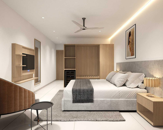 Room 4, Palette Orient Greenz Pench by Checkin, Seoni