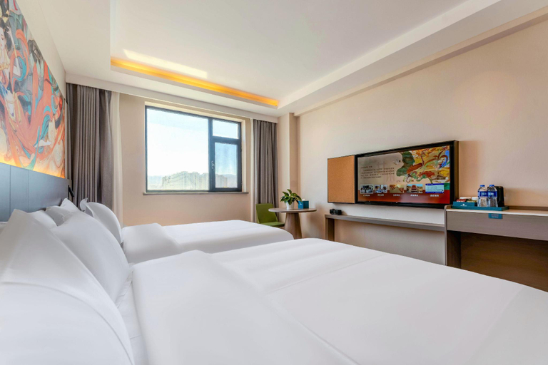 Bedroom 2, East Queen Hotel Lanzhou Taohai Branch, Lanzhou