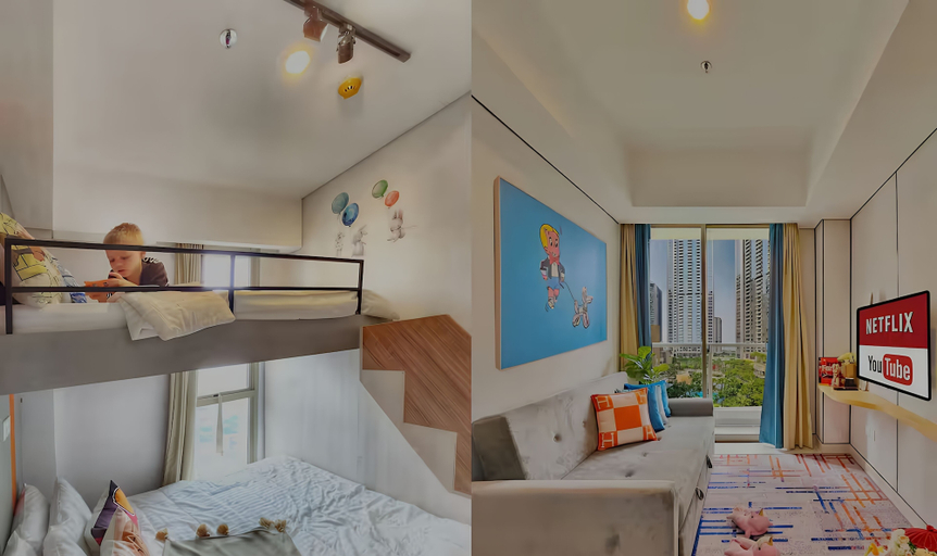 View from room, Homi By SanLiving - 1 BR - Direct Mall, Jakarta Barat