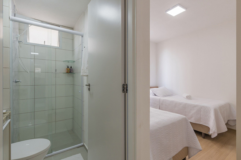 Bathroom 2, Mirante #307 - Space and Style by Carpediem, Fortaleza