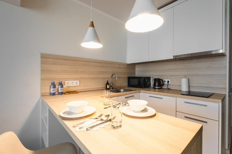 Private kitchen 3, Apartaments near Botanical Garden, Astana City