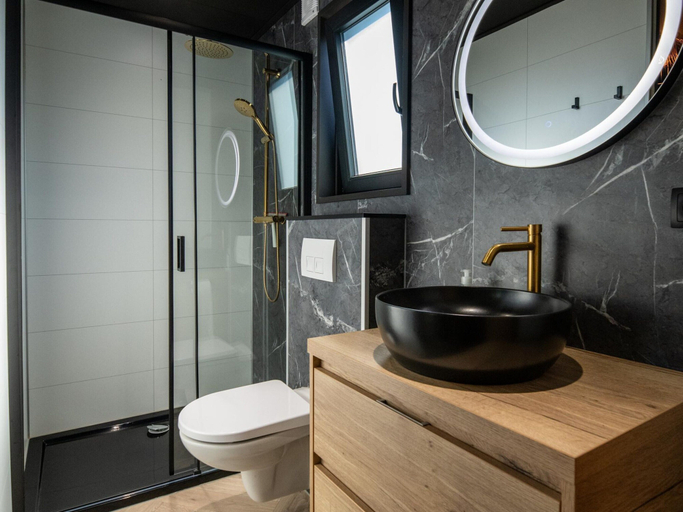 Bathroom 5, Private Sauna at Wellness Lodge in Drenthe, Coevorden