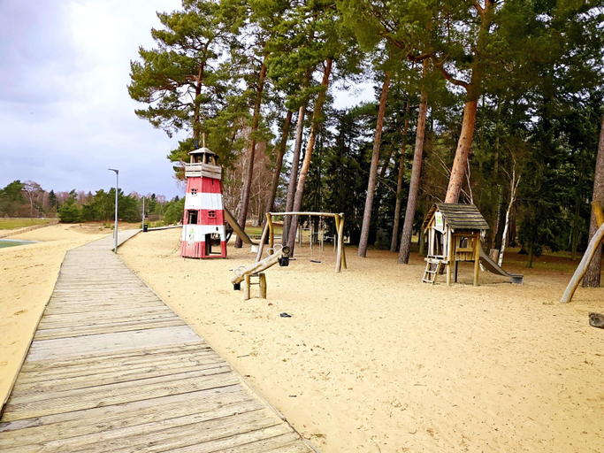 View from property 3, Bernsteinsee Homes and Ferien Beach House 2, Gifhorn