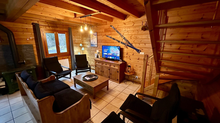 Living room 4, Breezy Nook Near the ski Resort, Puy-de-Dôme