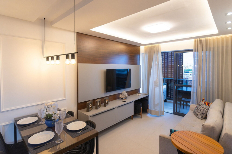 Living area 2, Park Del Prado #701 - Comfort by Carpediem, Cabedelo