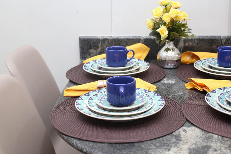 Dining 4, Studio Manaira #805 - Flat on the Beach by Carpediem, Cabedelo