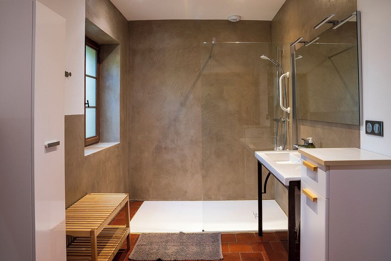 Bathroom, Ecogîte Rural La Clé des Champs, Pyrénées-Atlantiques