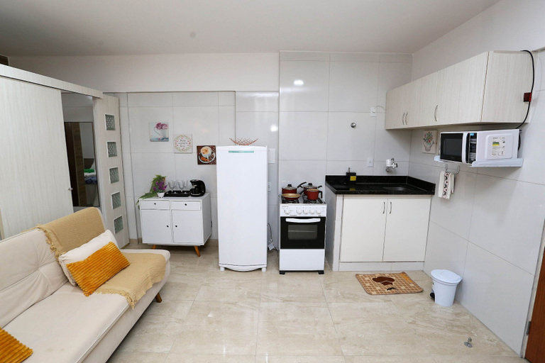 Private kitchen 5, Studio Manaira #805 - Flat on the Beach by Carpediem, Cabedelo