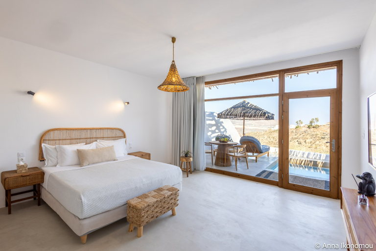 Bedroom 2, Divino Caldera, South Aegean