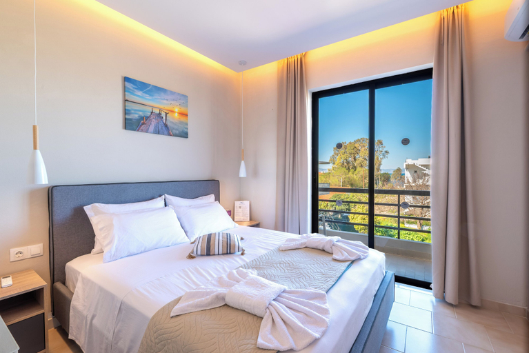 Bedroom 3, Blue Wave Suites - Ixia, South Aegean