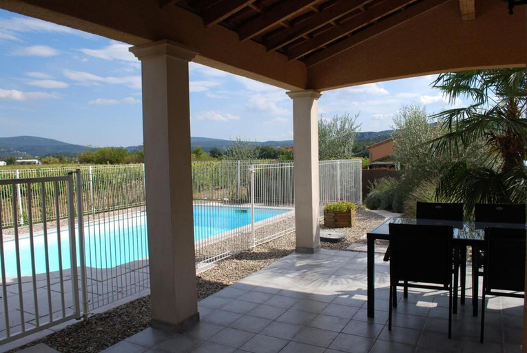 Balcony 3, Blue Hills Residence With Scenic Views, Ardèche