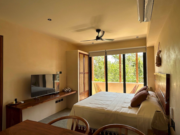 Room 3, Jungle Escape Studio Quiet Cozy Gym Pool C5, Cozumel
