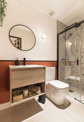 Bathroom 4, Cálamo Guesthouse, Madrid