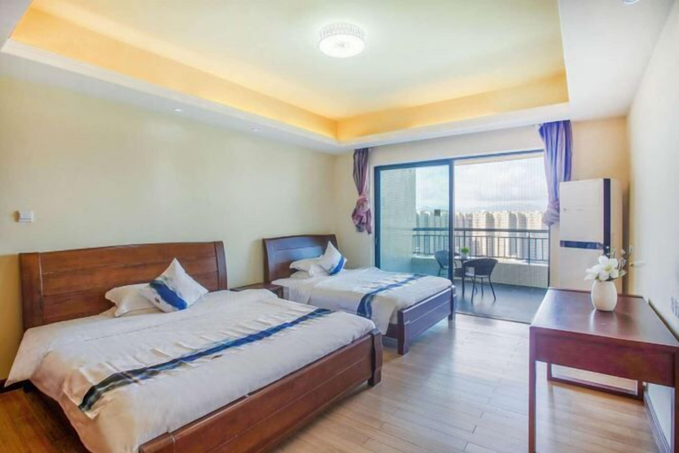 Bedroom 3, Shili Yintan Haizhiyun Seaview Apartment, Huizhou