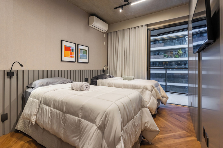 Room 4, StayHome Duplex Luxuoso 105m2 Faria Lima, São Paulo