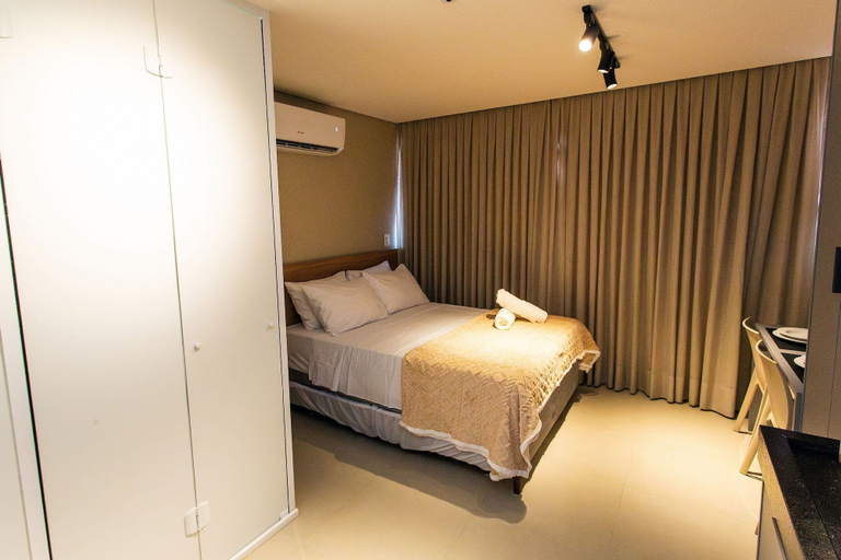 Room 4, Get One #232 - Flat at the Sea of Jampa by Carpediem, João Pessoa