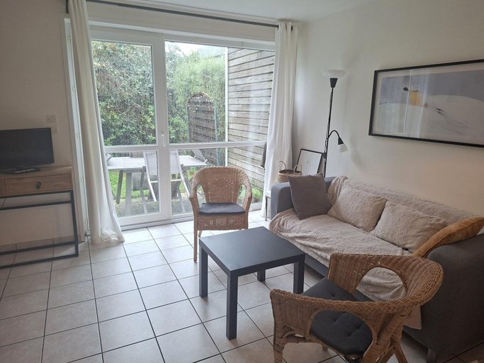 Living room 2, Modern Holiday Home Near the Sea, Le Conquet, Finistère