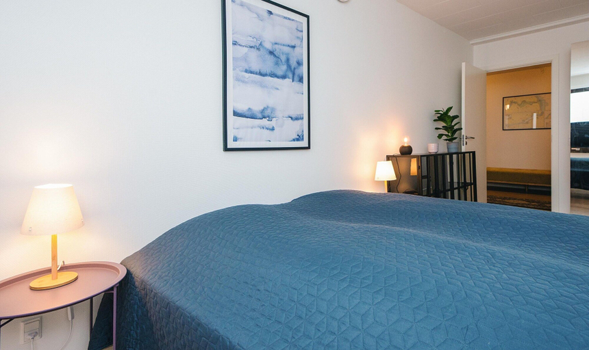 Bedroom 2, Apartment in Vederso Park- Shared Kitchen, Ringkøbing-Skjern