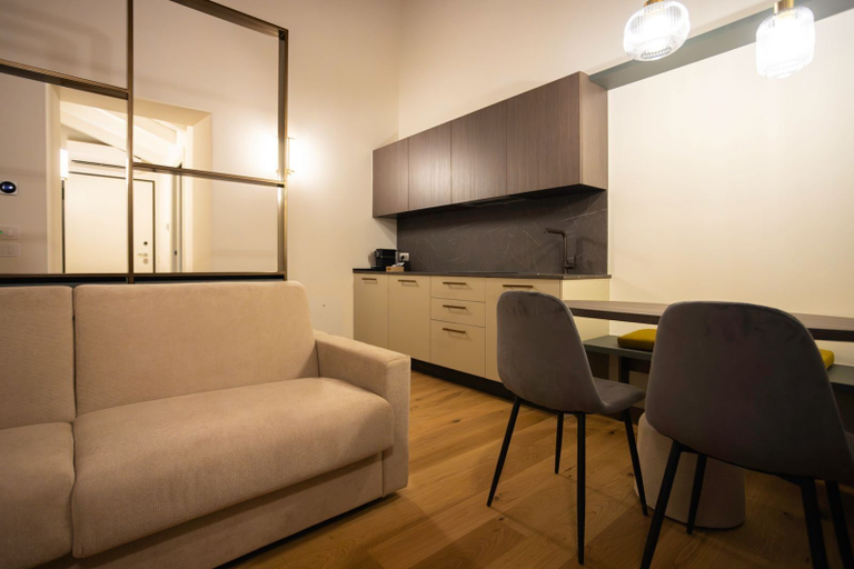 Living area 3, Ca Moroni Collection, Bergamo