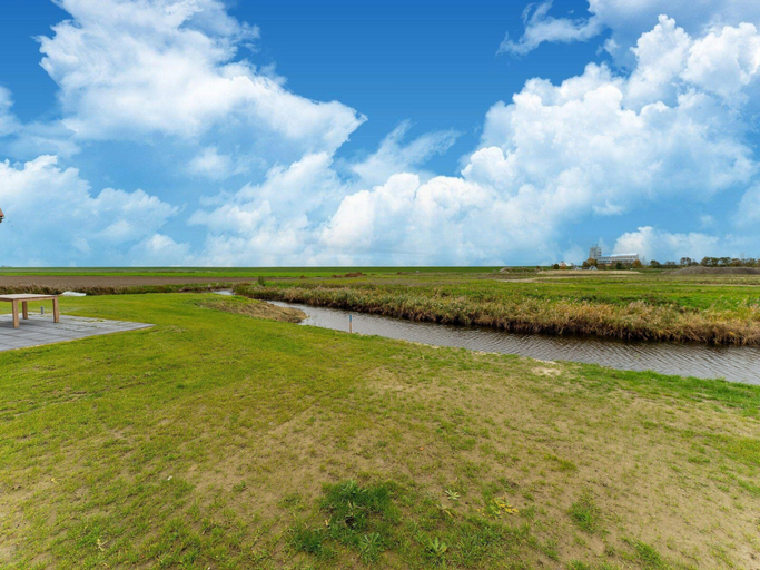 View from property 4, Holiday Home in Zeeland Near Nature Reserve, Tholen