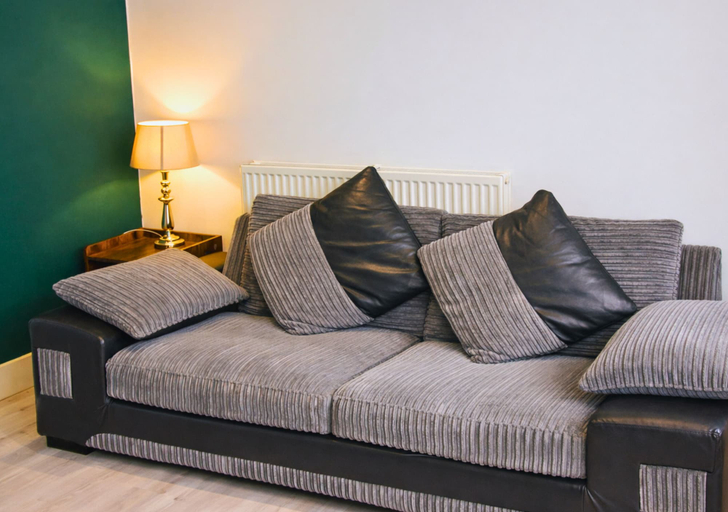 Living area, Pitchside Quarters sleeps 7, Sefton