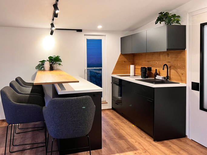 Private kitchen 4, Ferienwohnung mit Schoner Terrasse in Bad Lausick, Leipzig