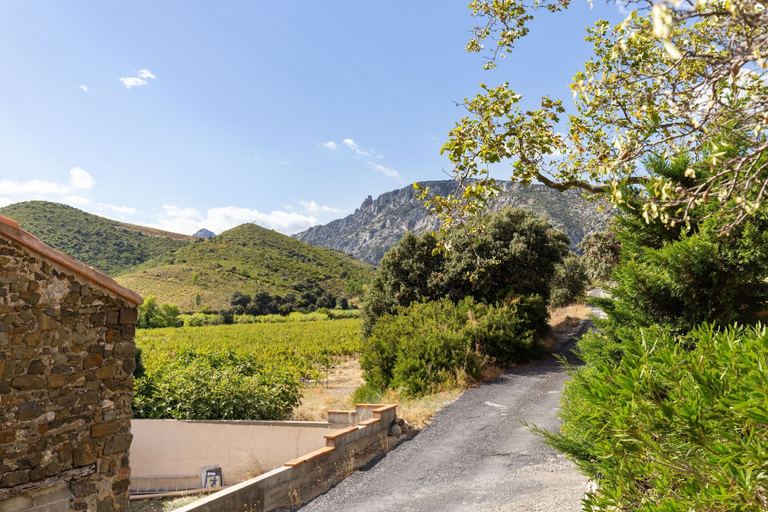 View from property 3, Charming Holiday Home in Tautavel With Balcony, Pyrénées-Orientales