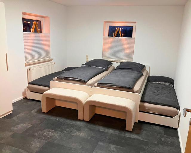 Room 3, Holiday Apartment De Gruusse, Erzgebirgskreis