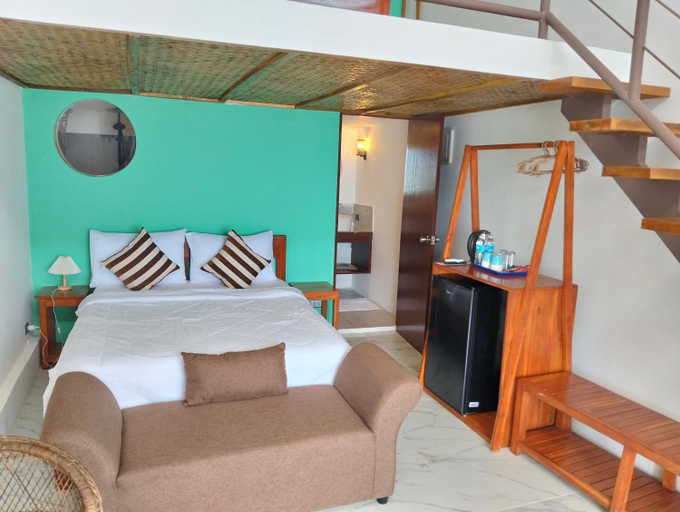 Bedroom 2, ALFA Beach Front Lodge, El Nido