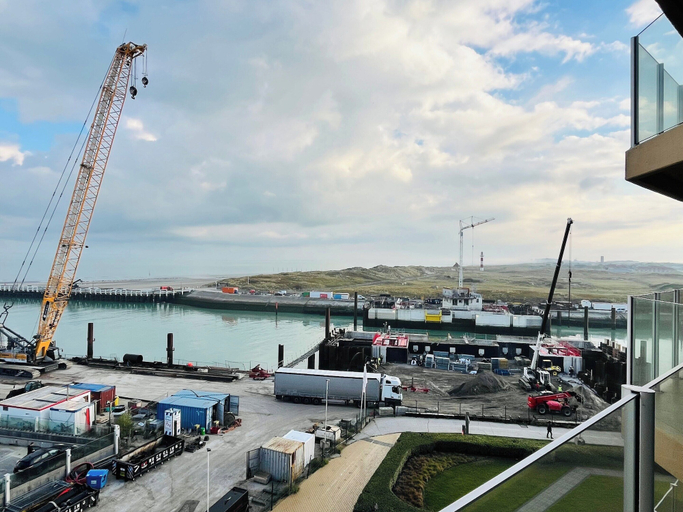 View from property 2, Apartment in Nieuwpoort With 2-terraces, West-Vlaanderen