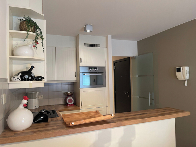 Private kitchen 3, Apartment in Nieuwpoort With Balcony, West-Vlaanderen