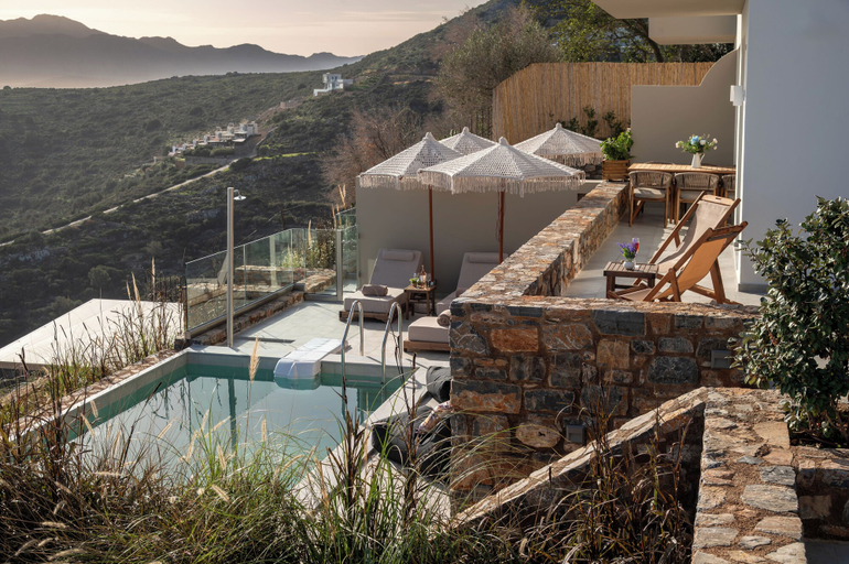 Front of property 4, Elounda Infinity Blue Luxury Villas, Crete