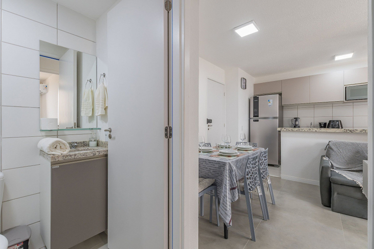 Private kitchen 4, Mirante #801 - Two Bedroom Apt by Carpediem, Fortaleza