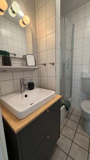 Bathroom 3, Hotel Wuelfers Gasthaus, Oldenburg