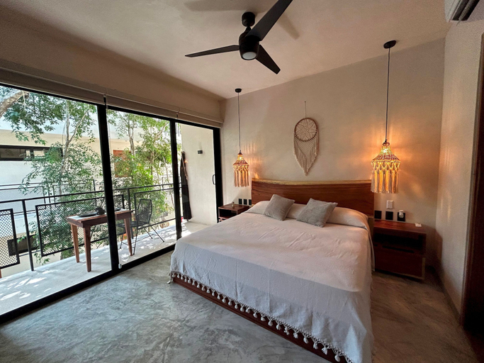 Room 4, Jungle View Studio S19 Private Balcony Hammock Pool, Cozumel