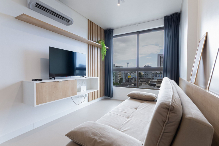 Living area 4, Parque Shopping #304 - Exclusive Apto by Carpediem, Recife