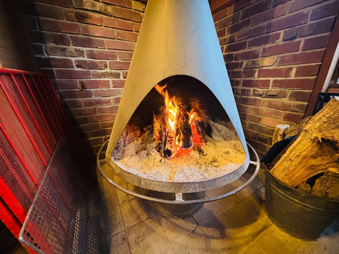 Fireplace, HOTEL Yufugoiki, Yufu