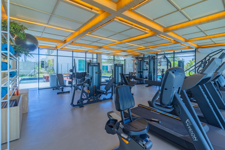 Fitness facility, Cais Eco #310 - Ape com Piscina por Carpediem, Ipojuca