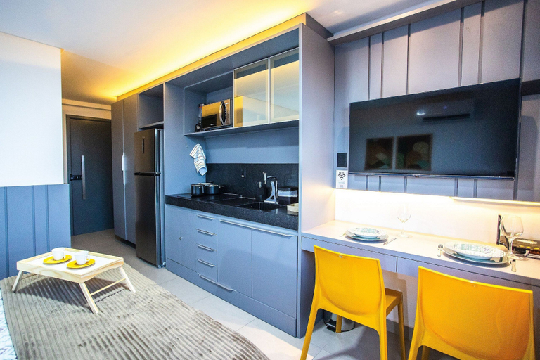 Private kitchen 5, Get One #605 - Apartment in Bessa by Carpediem, João Pessoa