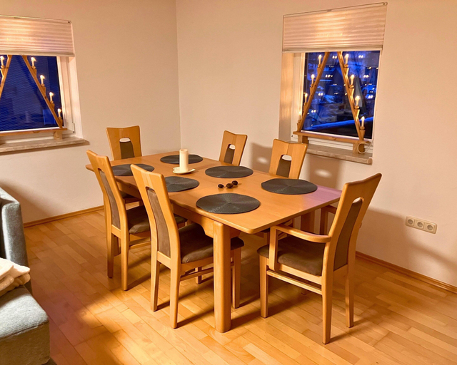Dining 4, Holiday apartment De Gruusse, Erzgebirgskreis