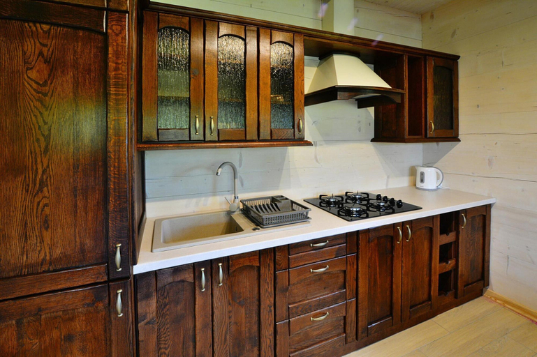Private kitchen, Comfortable, Large Holiday Homes With Terraces, Sławno