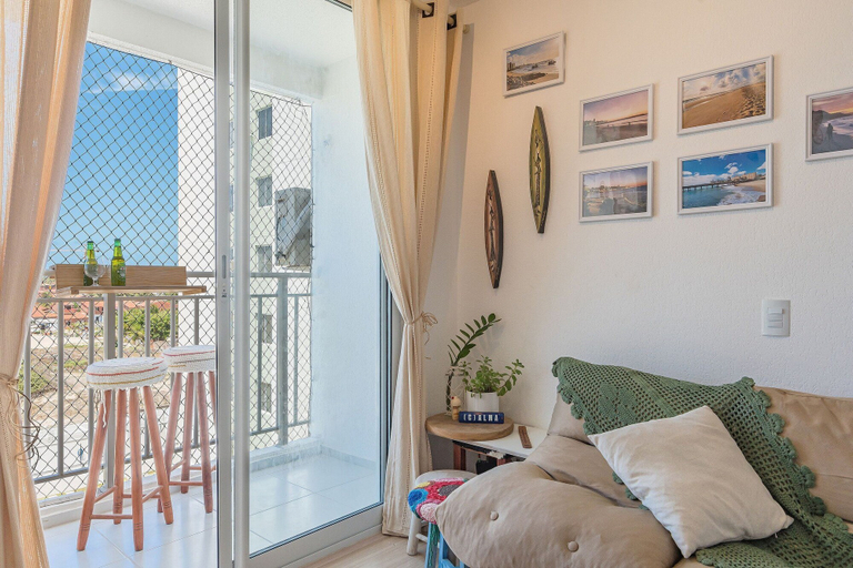 Living area 4, Mirante #605 - Space and Comfort by Carpediem, Fortaleza