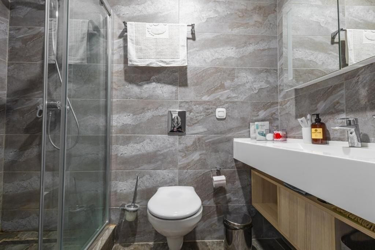 Bathroom, Apartaments near Botanical Garden, Astana City