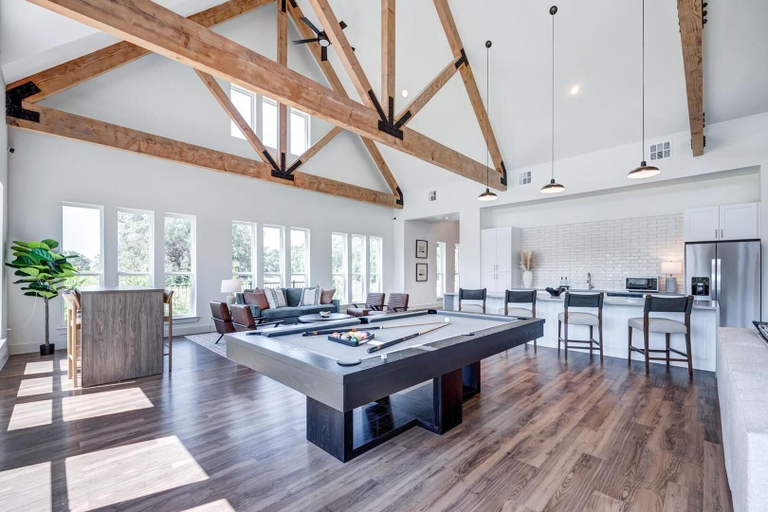 Billiards, Landing Furnished Apartments - Salado, Bell