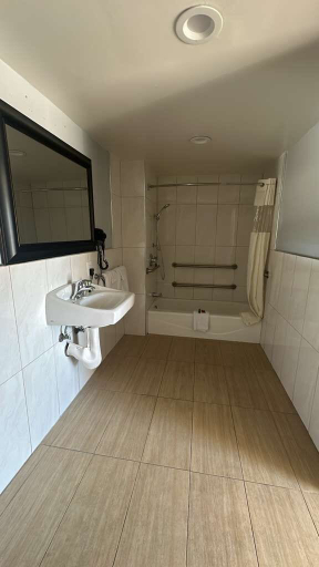 Bathroom 3, Driftwood Motel, Los Angeles