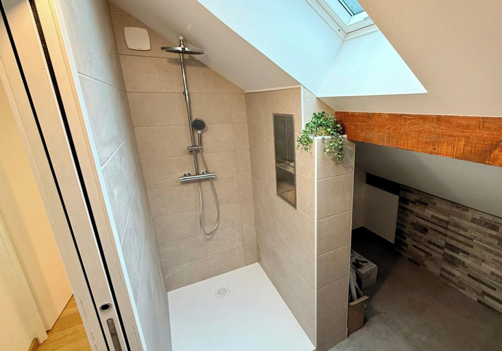 Bathroom 2, Chalet With Expansive Panorama Terrace, Puy-de-Dôme