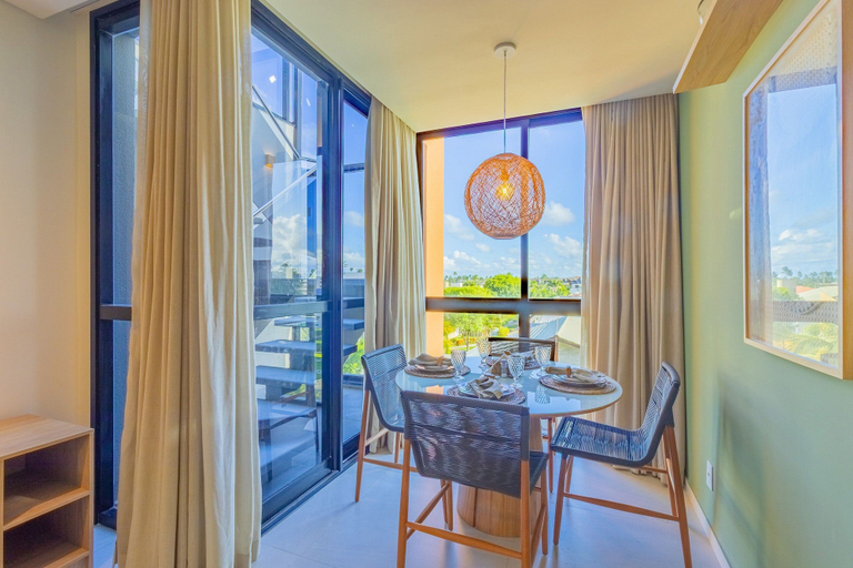 Dining 4, Cais Eco #304 - Apartment With Pool by Carpediem, Ipojuca